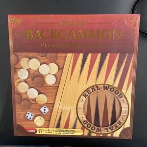 Anker Play Deluxe Backgammon Classic Wood Games Awesome Set!
